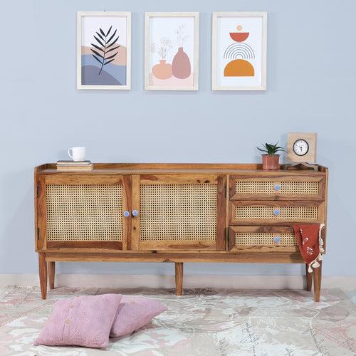 Edward Sheesham Wood Storage Cabinet and Sideboard