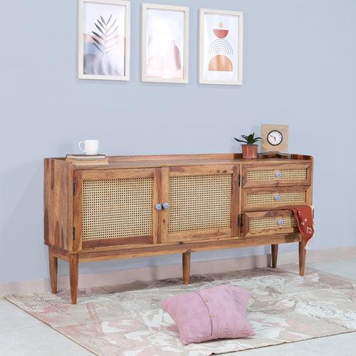 Edward Sheesham Wood Storage Cabinet and Sideboard