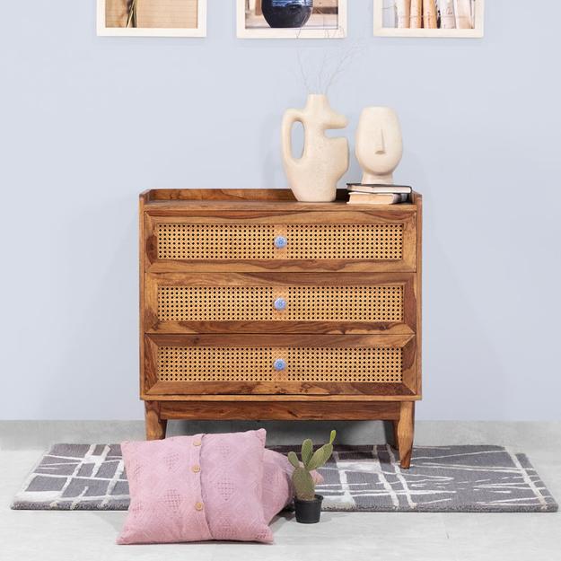 Edward 3 Drawer Storage Cabinet and Sideboard