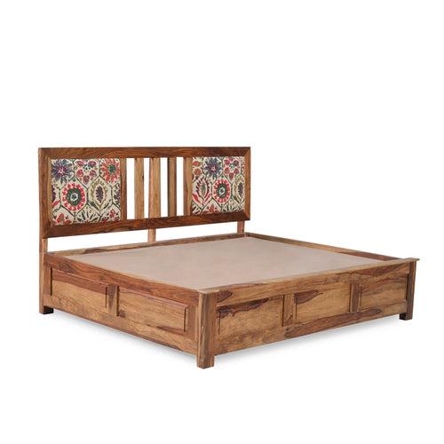 Evelyn Sheesham Wood Bed