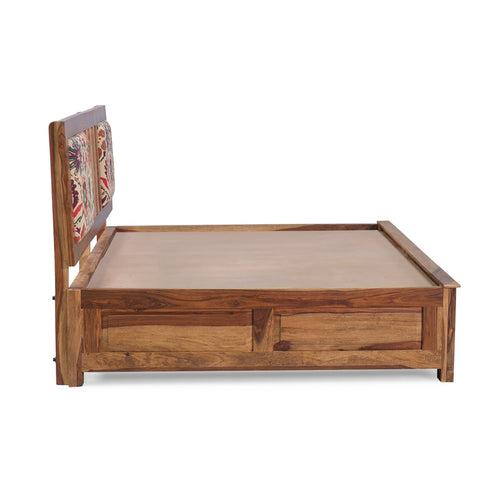 Evelyn Sheesham Wood Bed