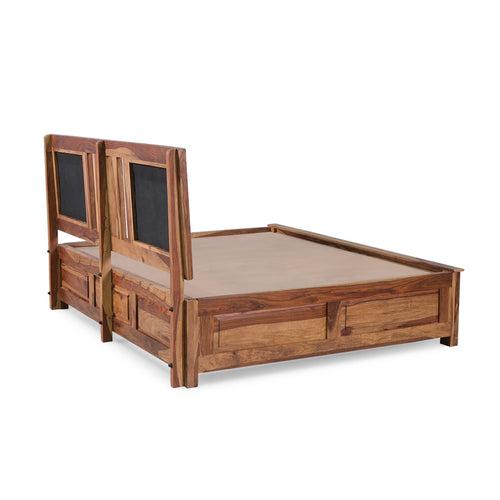 Evelyn Sheesham Wood Bed