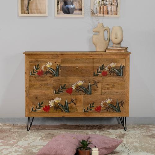 Thomas Solid Wood Cabinet in Large Size