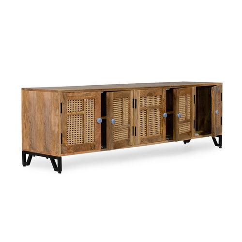 Theodore Solid Mango Wood TV Cabinet in 2 Colours