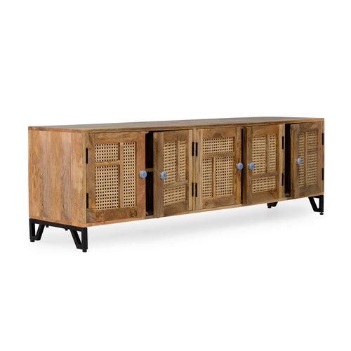 Theodore Solid Mango Wood TV Cabinet in 2 Colours