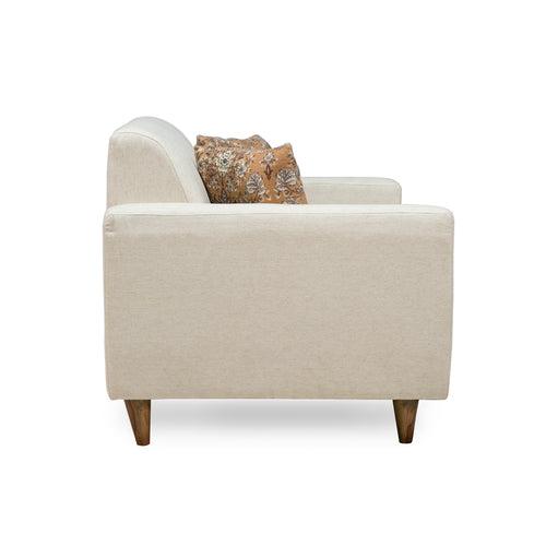 William 2 Seater Sofa in Linen Blend Fabric