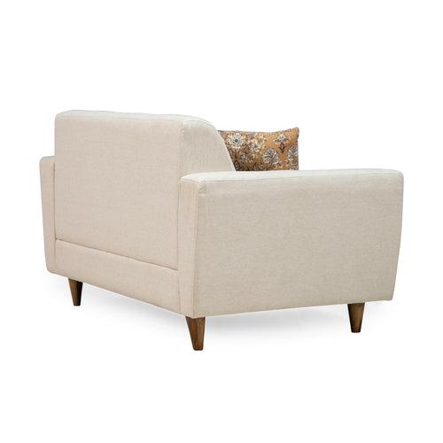 William 2 Seater Sofa in Linen Blend Fabric