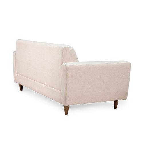 William 3 Seater Sofa in Linen Blend Fabric