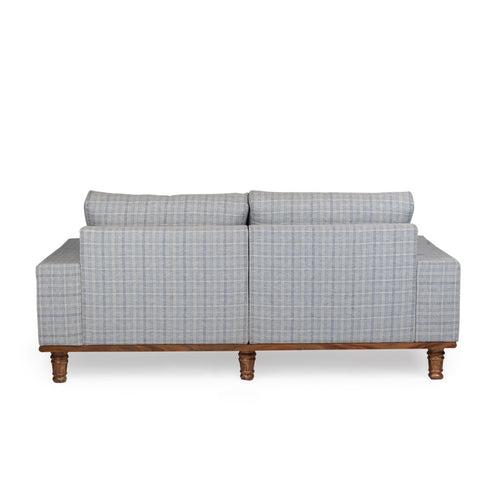 Sergio Large 2 Seater Sofa with Wooden Base