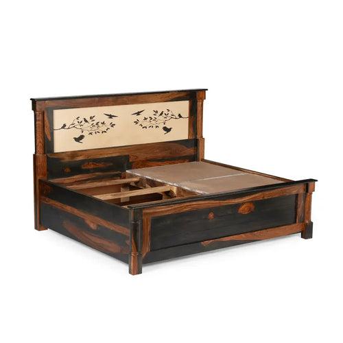 Venetian Solid Wood Bed