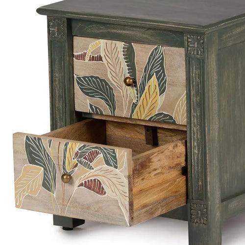 Serene Sanctuary Solid Wood Bedside