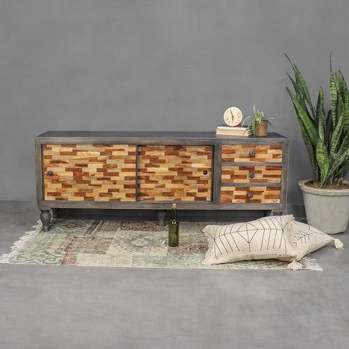 Frediano Solid Wood TV Unit