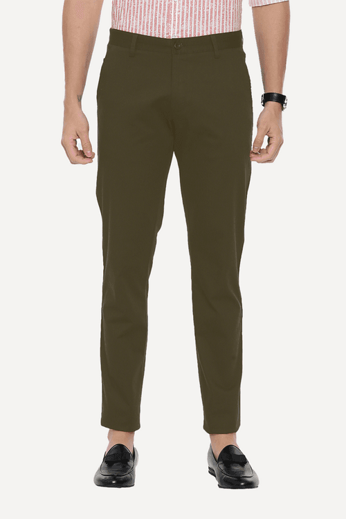 Bronx Chinos -  Cotton Lycra Trouser Combo - 01  (Pack of 2)