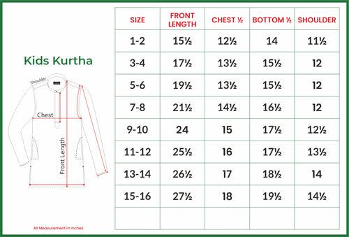 UATHAYAM ExoticCotton Rich Blend  Full Sleeve Solid Regular Fit Kids Kurta + Pyjama 2 In 1 Set (Dark Pink)