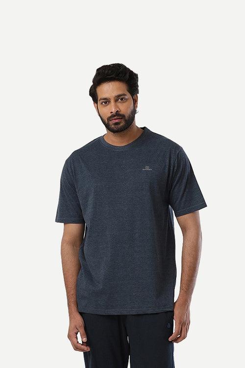 Ariser Cotton Rich Blend Round Neck Solid T-Shirt Combo - 201 (Pack Of 2)