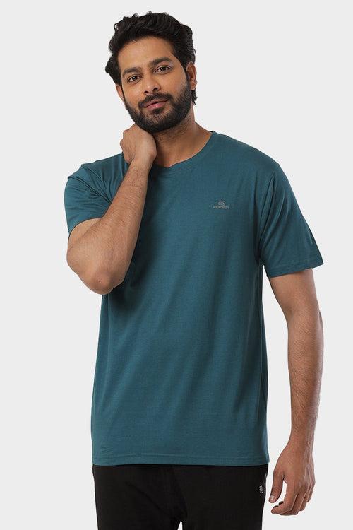 Round Neck Cotton Rich Blend T-shirt Combos Pack Of 2