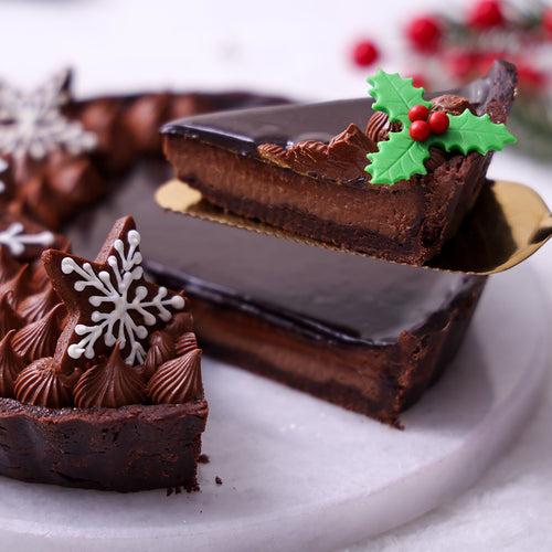 Christmas Chocolate Tart