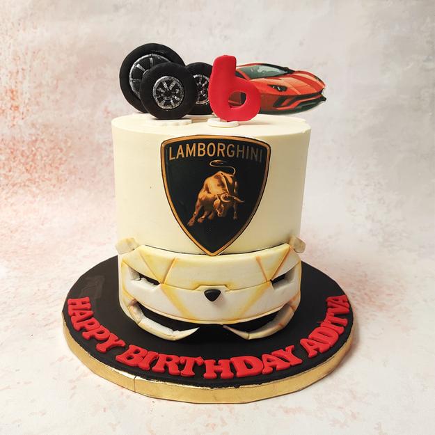 Lamborghini Cake