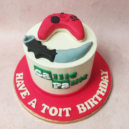 Fortnite Game Cake