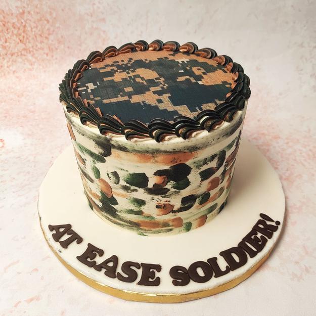 Camo Cake