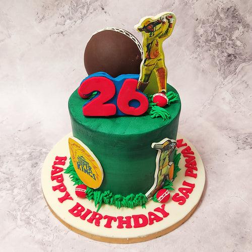 Dhoni Cake