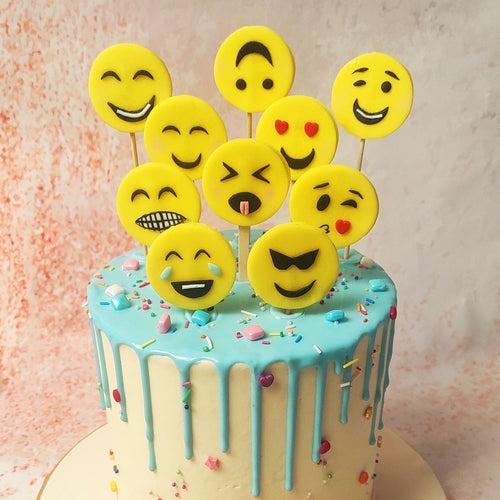 Emoticon Cake