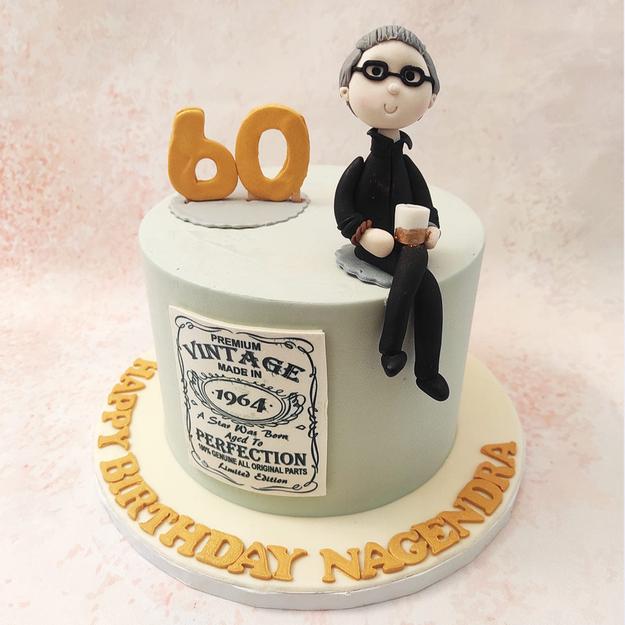 Grandfather Theme Cake