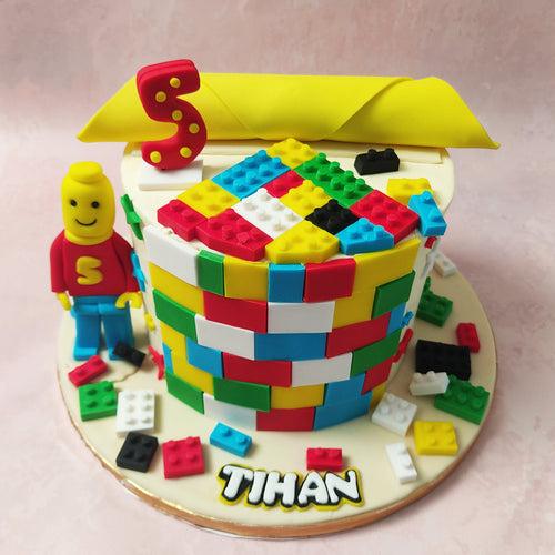 Lego Blocks Cake
