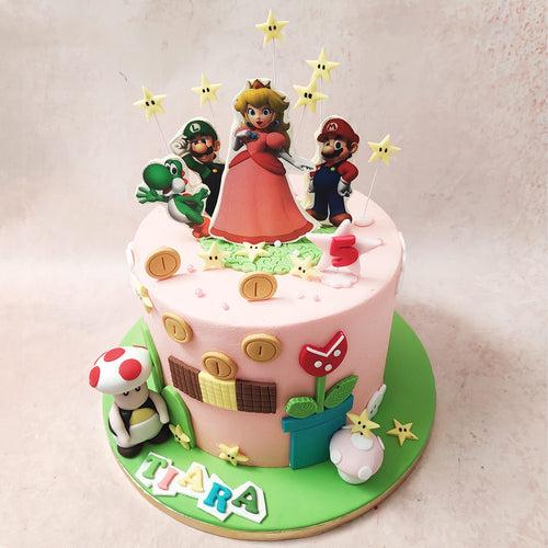 Mario and Luigi Cake