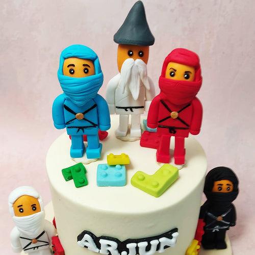 Lego Ninjago Birthday Cake
