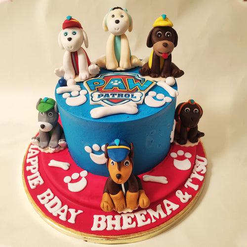 Simple Paw Patrol Cake