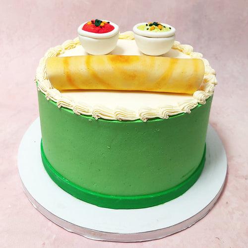 Dosa Theme Cake