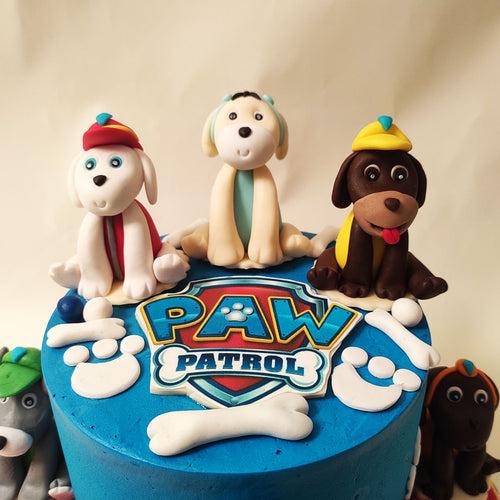 Simple Paw Patrol Cake