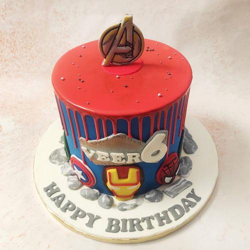 Marvel Avengers Cake