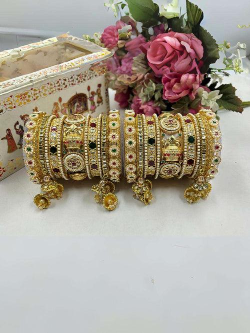 Kalash Designed Punjabi Bridal Chooda