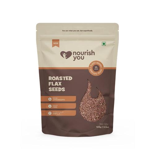 Roasted flax seeds | 100g