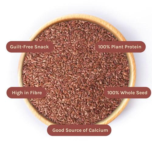 Roasted flax seeds | 100g