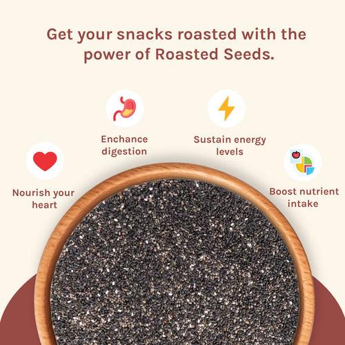 Roasted chia seeds | 100g