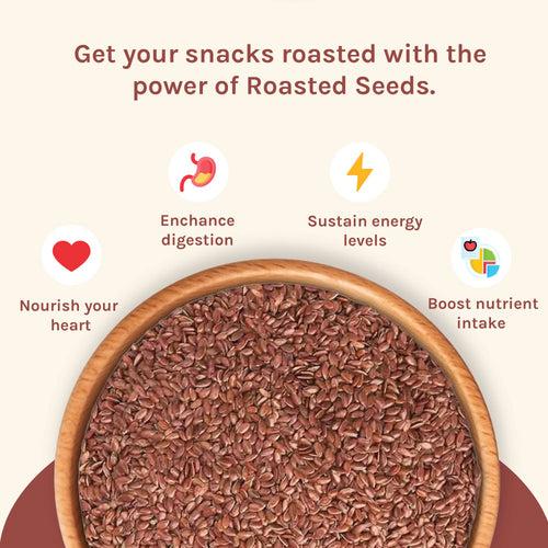 Roasted flax seeds | 100g