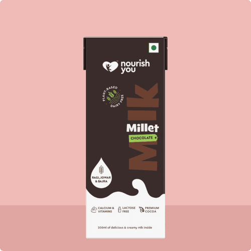 Millet mlk chocolate flavour - subscription - 200 ml (pack of 5)