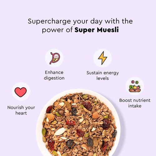 Super muesli - Belgium dark chocolate | 400g