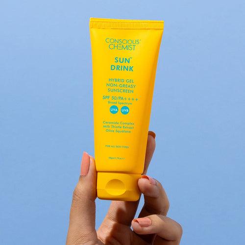 Hybrid Dewy-Finish Ceramide Sunscreen SPF50 PA++++ | Oil Free