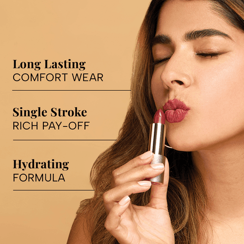 Lumiere Satin Matte Lipstick with Botanical Oils