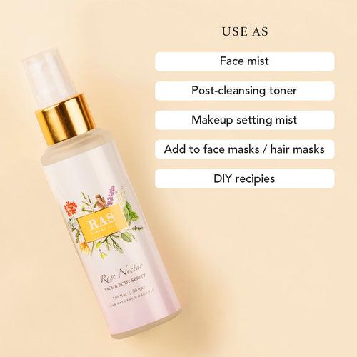 Rose Nectar Face & Body Spritz Toner | Paytm