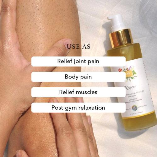 Renew Muscle Relaxant & Pain Relief Body Oil