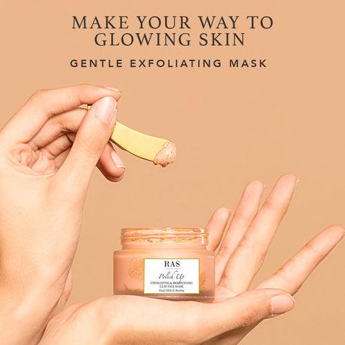 Polish Up Exfoliating & Brightening Clay Face Mask | Paytm