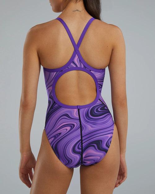 TYR Women's Vitality Durafast Elite Diamondfit Swimsuit | Purple
