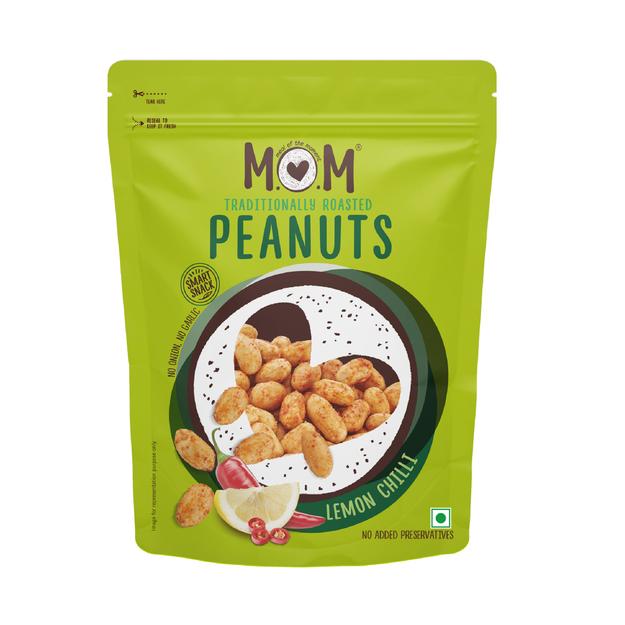 MOM - Meal of the Moment, Roasted Lemon Chilli Peanuts - 140g