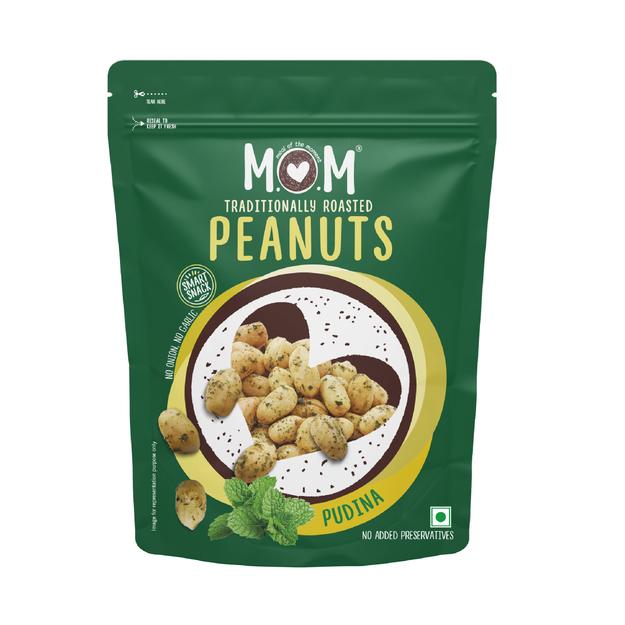 MOM - Meal of the Moment, Roasted Pudina Peanuts - 140g