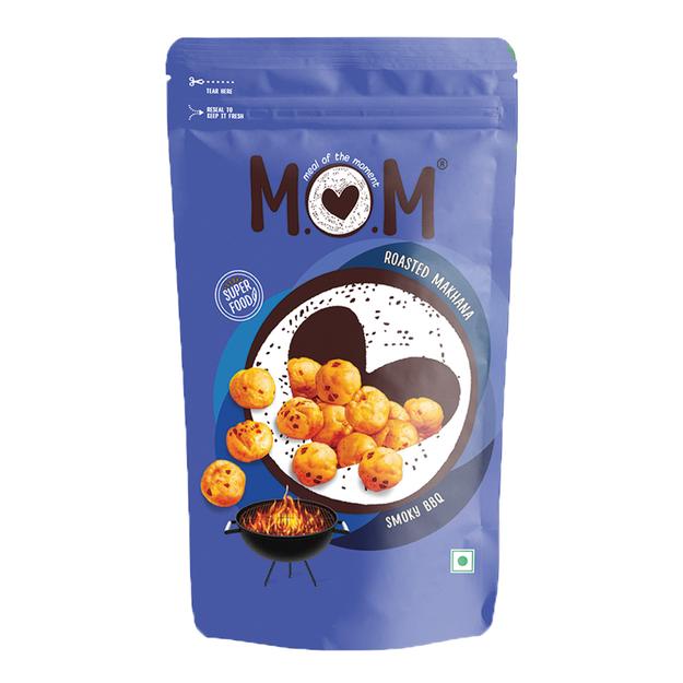 Roasted Smoky BBQ Makhana, 62g - Gluten Free | Anti Oxidants | MSG Free | Zero Trans Fat | No added Preservatives and No artificial